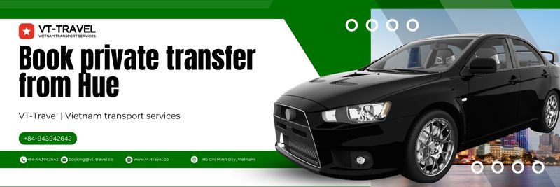 Book private transfer from Hue